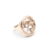 coral leaf ring